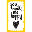 Magnet "You make me happy"